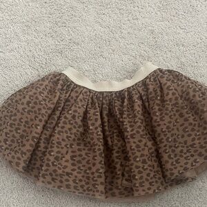 Gymboree Brown Leopard Print Skirt